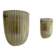 Pair of vintage murano wall lamps, zonca italy 1970