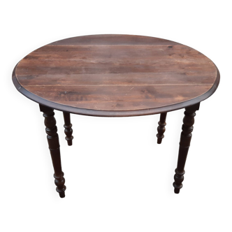 Table with fruit wood flaps, early 20th century