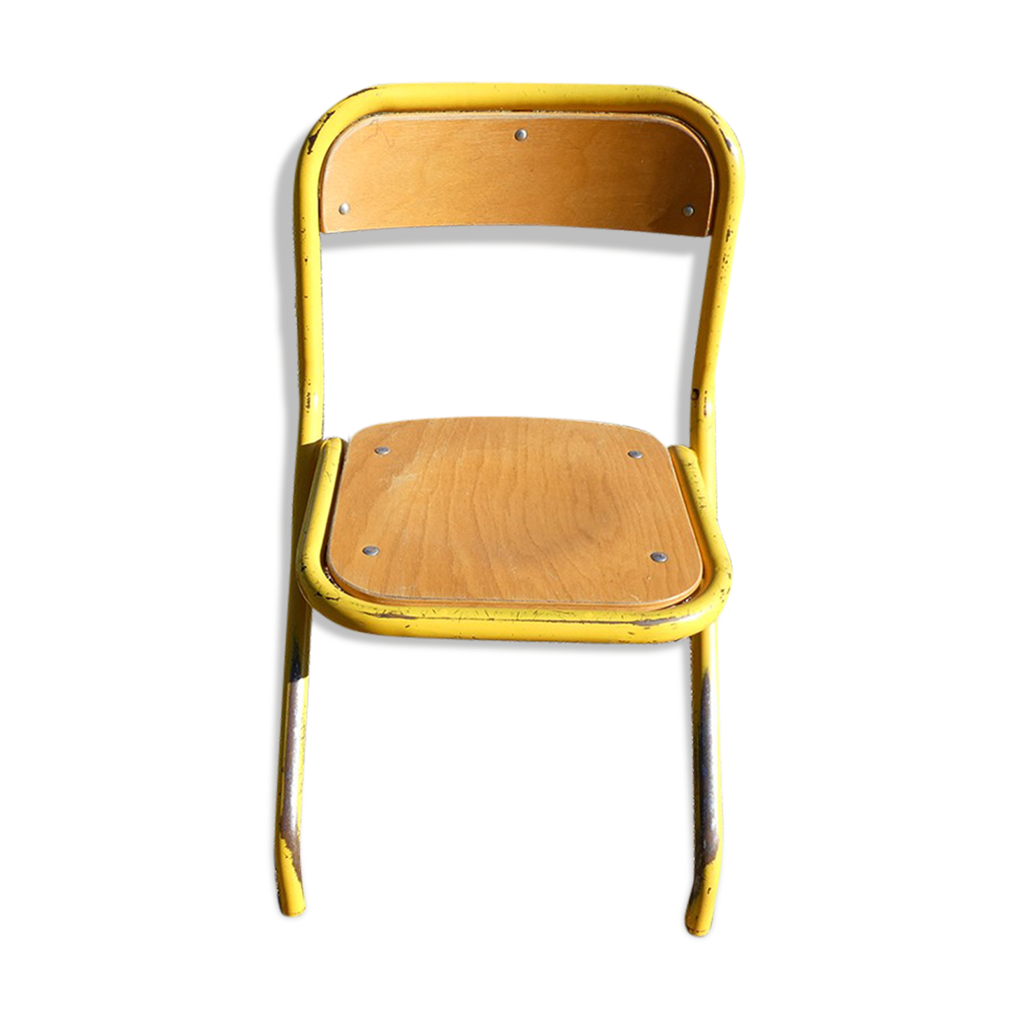 Wooden school chair 80