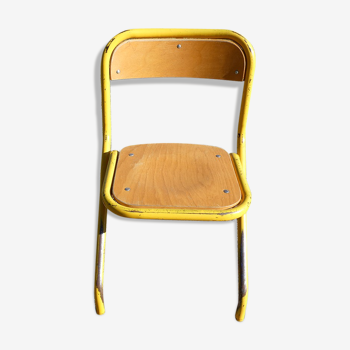 Wooden school chair 80