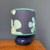 Vintage blue table lamp