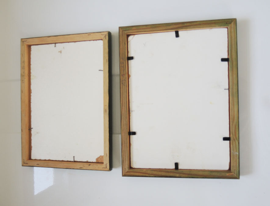 2 Oils on Wood Framed and Signed Henri Merlet: White Geese