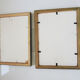 2 Oils on Wood Framed and Signed Henri Merlet: White Geese