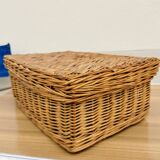 Wicker suitcase
