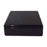 Boite laquée noire vintage