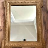 Large 19th century gilded mirror