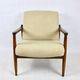 GFM-64 Armchair in Beige Bouclé attributed to Edmund Homa, 1970s