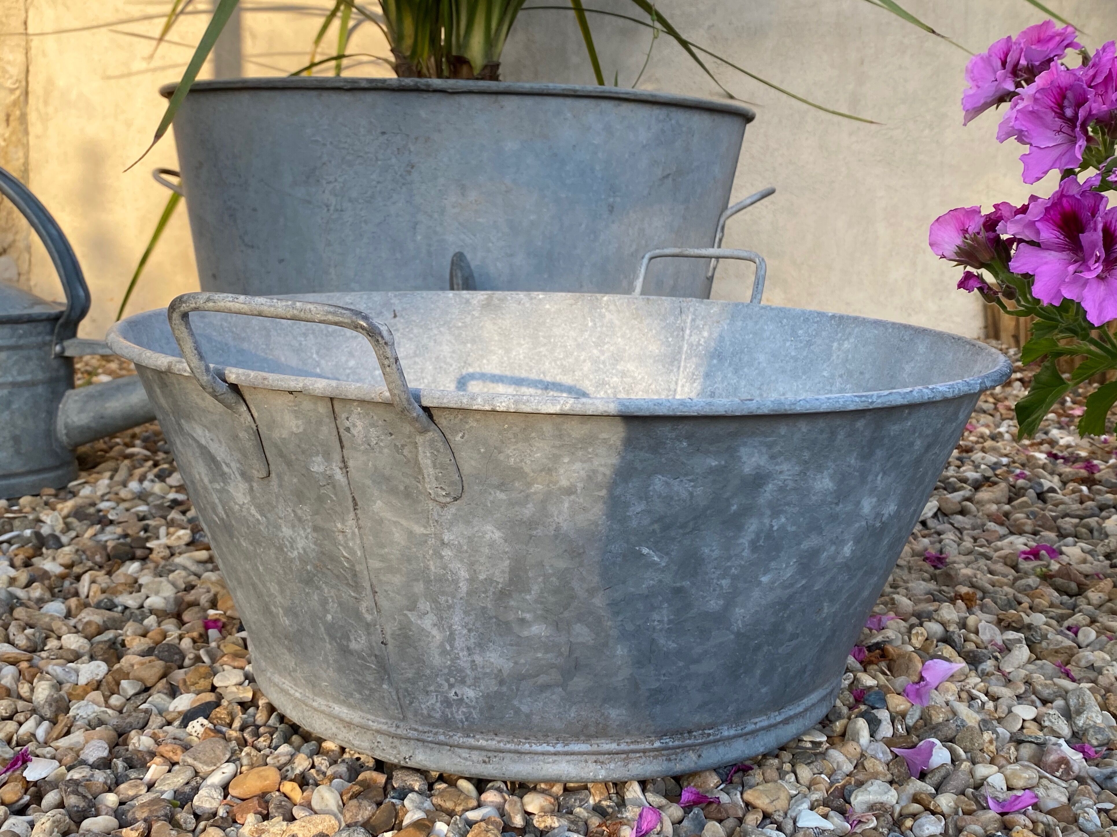 Bassine en zinc