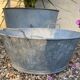 Bassine en zinc