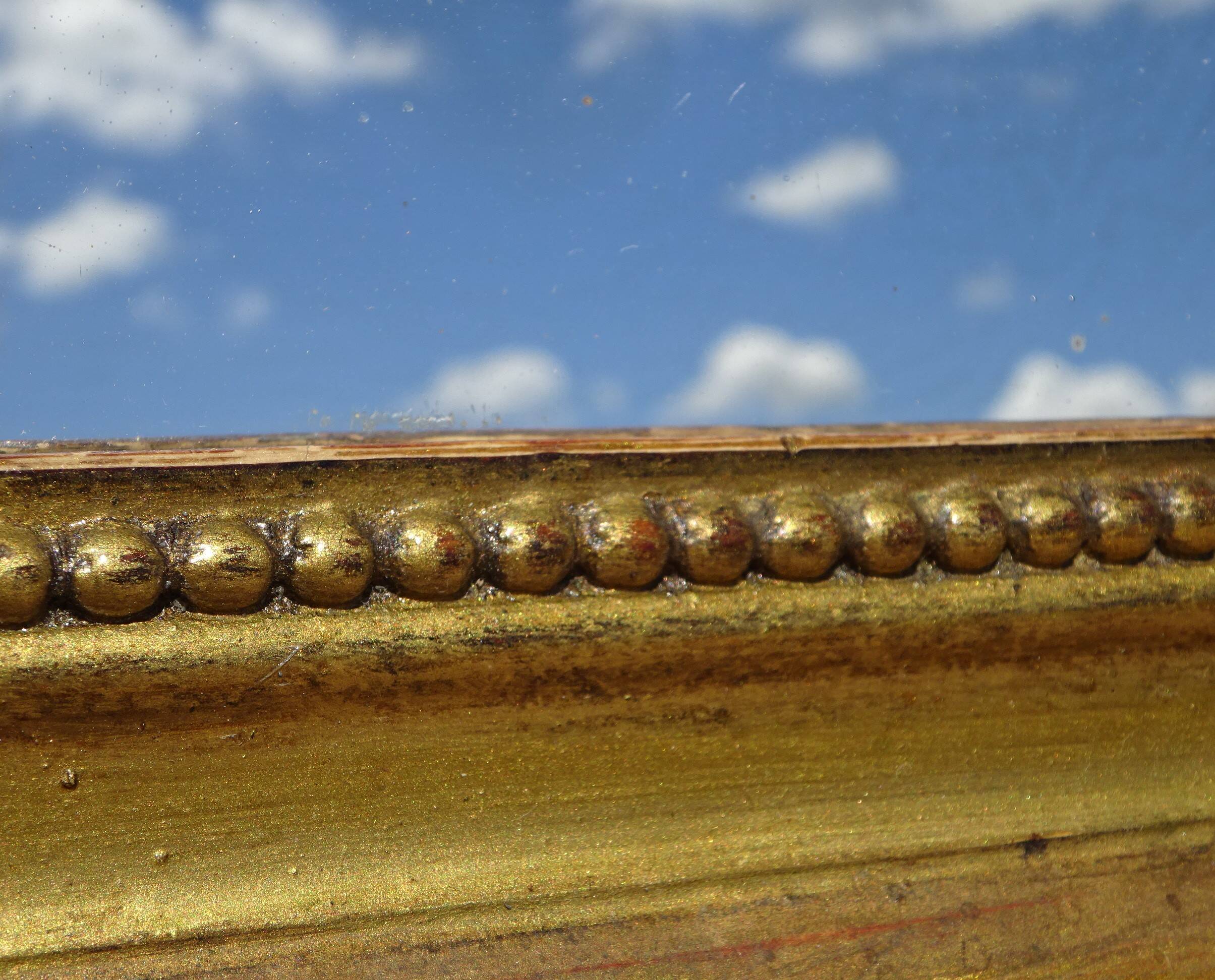 Golden Louis Philippe mirror