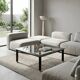 Azucena coffee table "Fasce Cromate" vintage design L. Caccia Dominioni