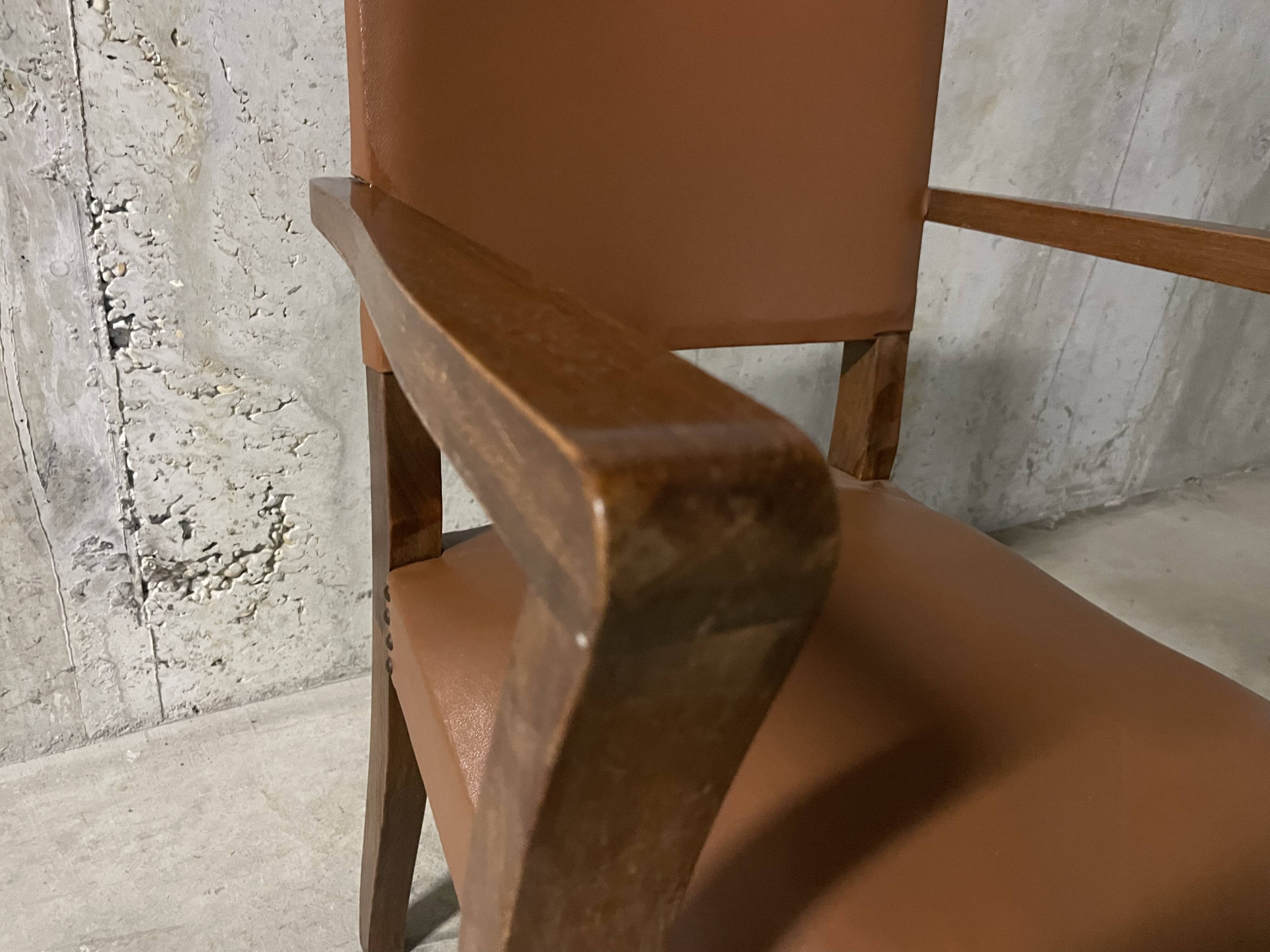 1950s bridge armchair
