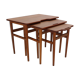 Mid-Century Modern Danish Teak Nesting by Kurt Østervig for Jason Mobler, 1960s