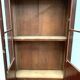 Louis Philippe vintage window in mahogany two 19th century glass doors