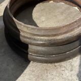 Hollow zinc theater columns
