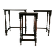 Table gigognes ancienne, Angleterre vers 1920.