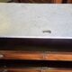 Louis xvi style mahogany 3-drawer chest of 19th century