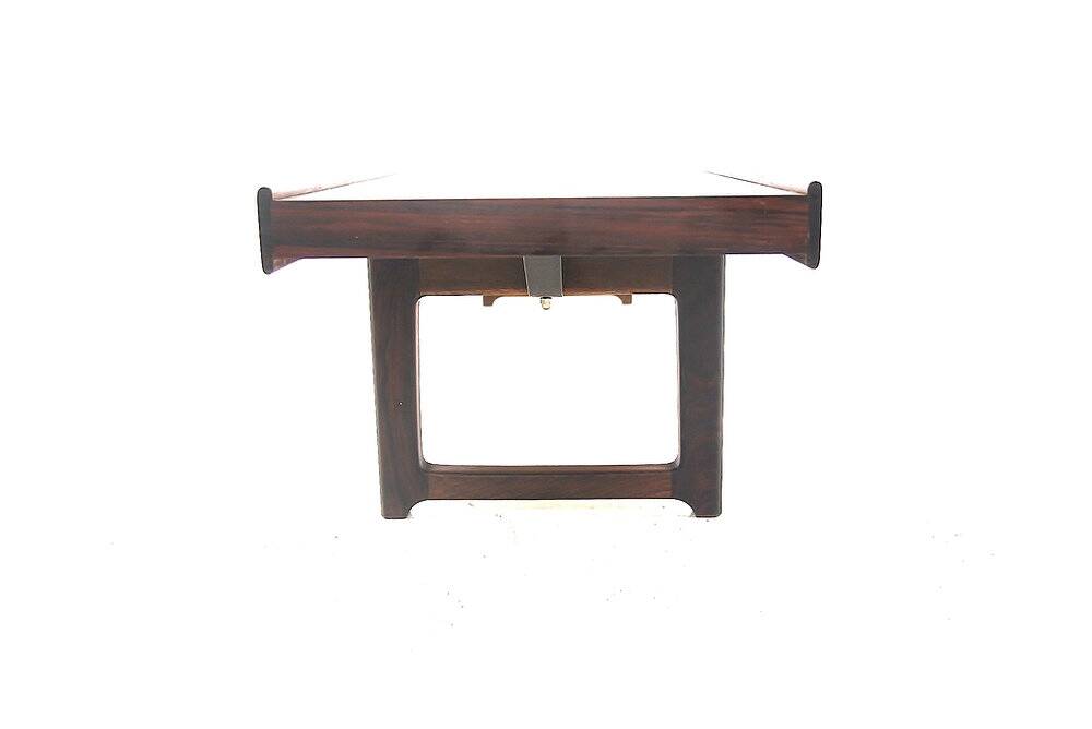 "Krobo" bench in rosewood, Torbjørn Afdal for Bruksbo, Norway, 1960