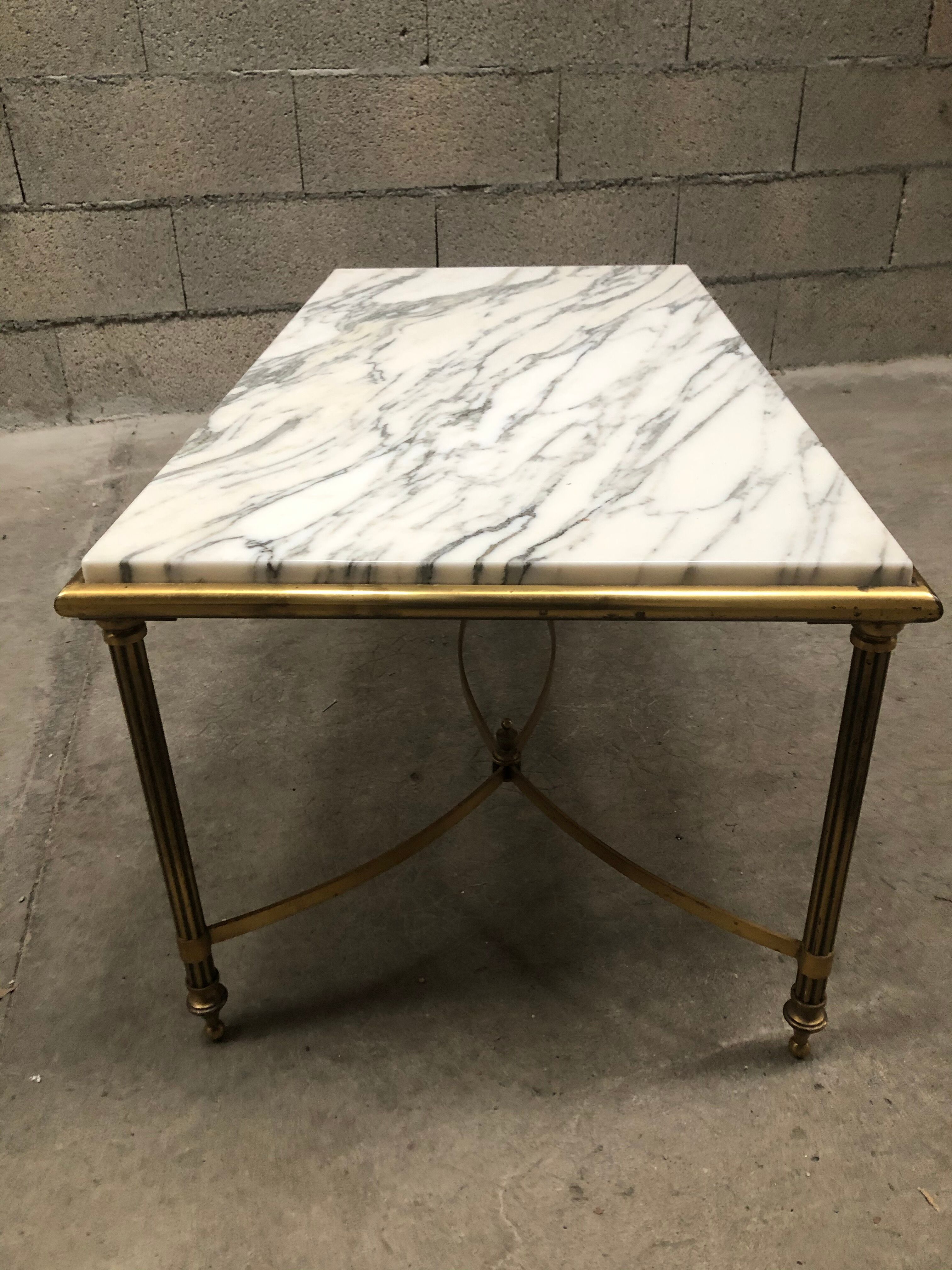 Gold coffee table 60/70