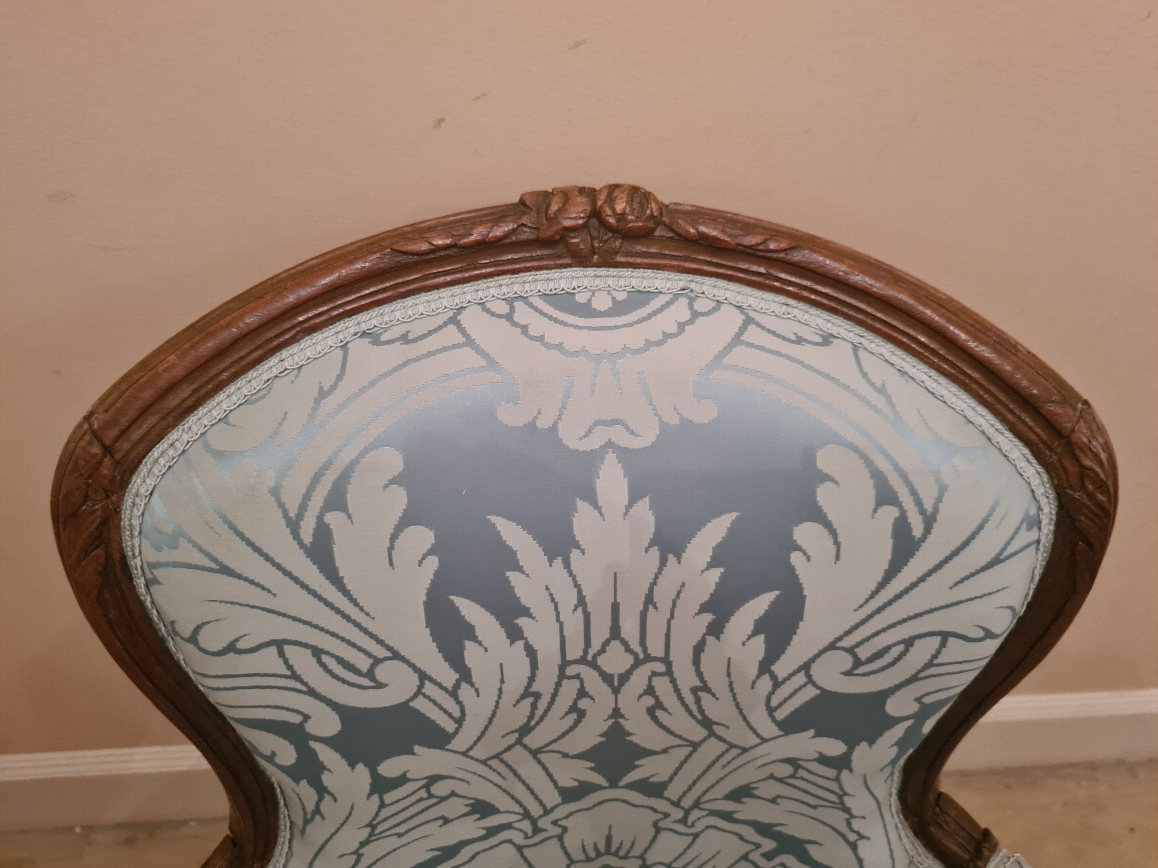 Shepherdess Louis XV era, stamped NT. Porrot