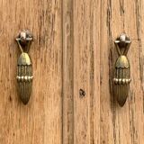Parisian art deco sideboard in raw oak 1930
