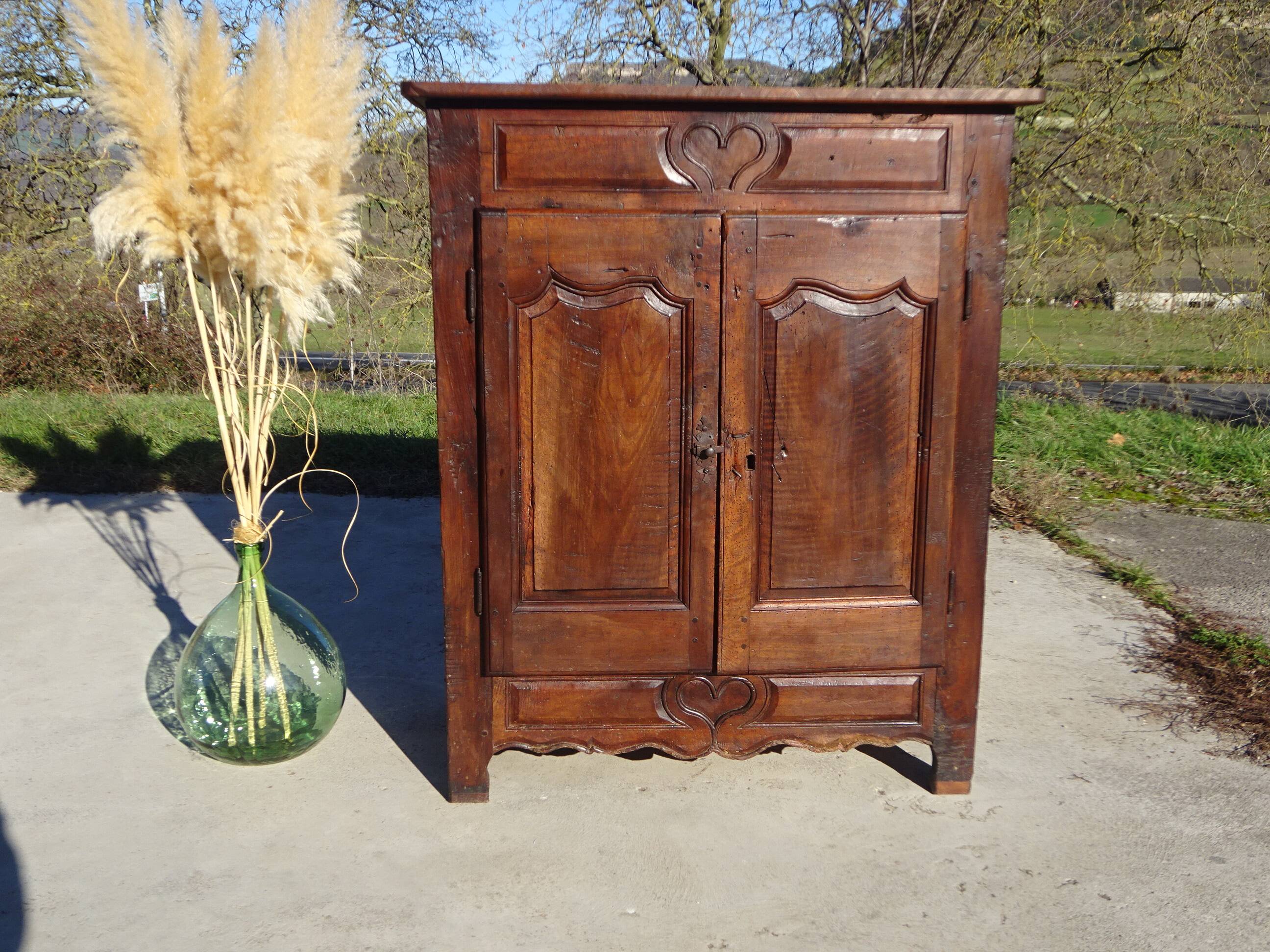 Very old restored wedding furniture.