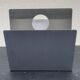 70s brushed steel magazine rack