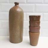 4 cups in stoneware vintage