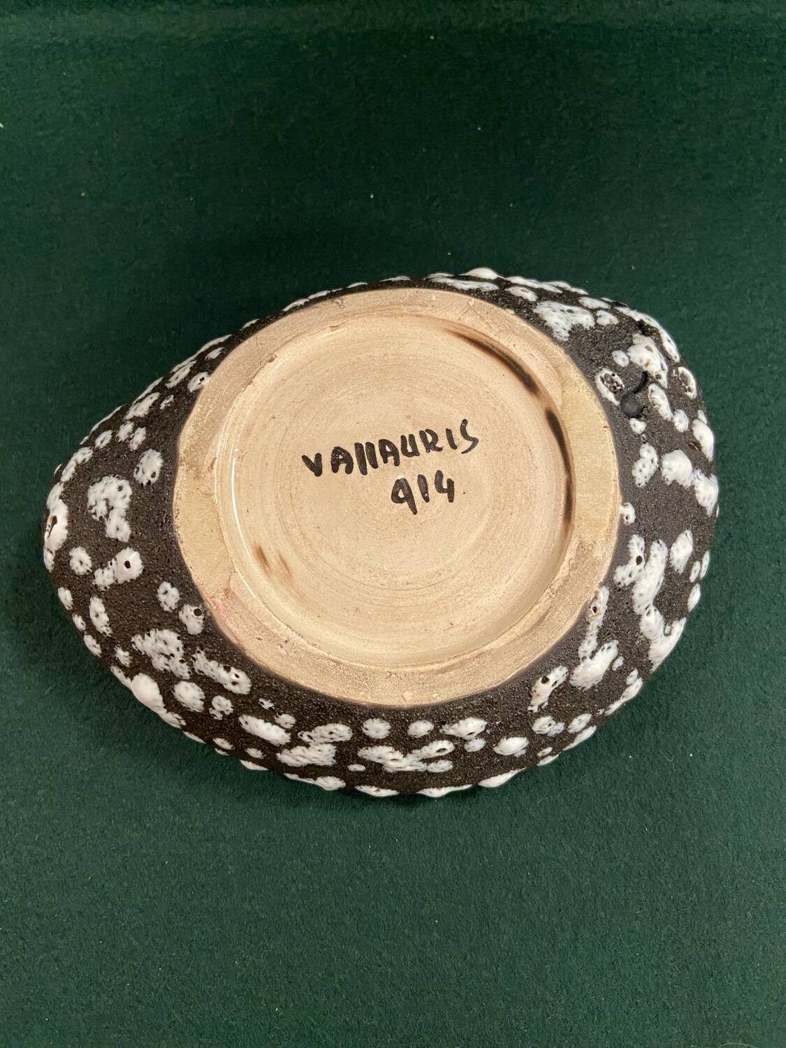 Vallauris ceramic pocket tray