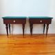 Paire de tables chevet vintage