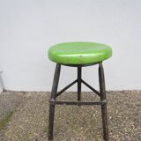 Tabouret industriel scandinave années 1930s.