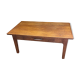 Coffee table with one vintage wooden drawer ep 50/60