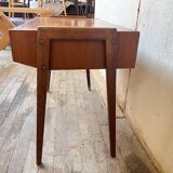 Vintage teak desk Scandinavian look 1960s