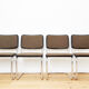 Chaise cantilever S32 de Marcel Breuer pour Thonet, lot de quatre