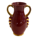 Art Deco amphora vase by Poet-Laval