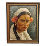 Oil portrait