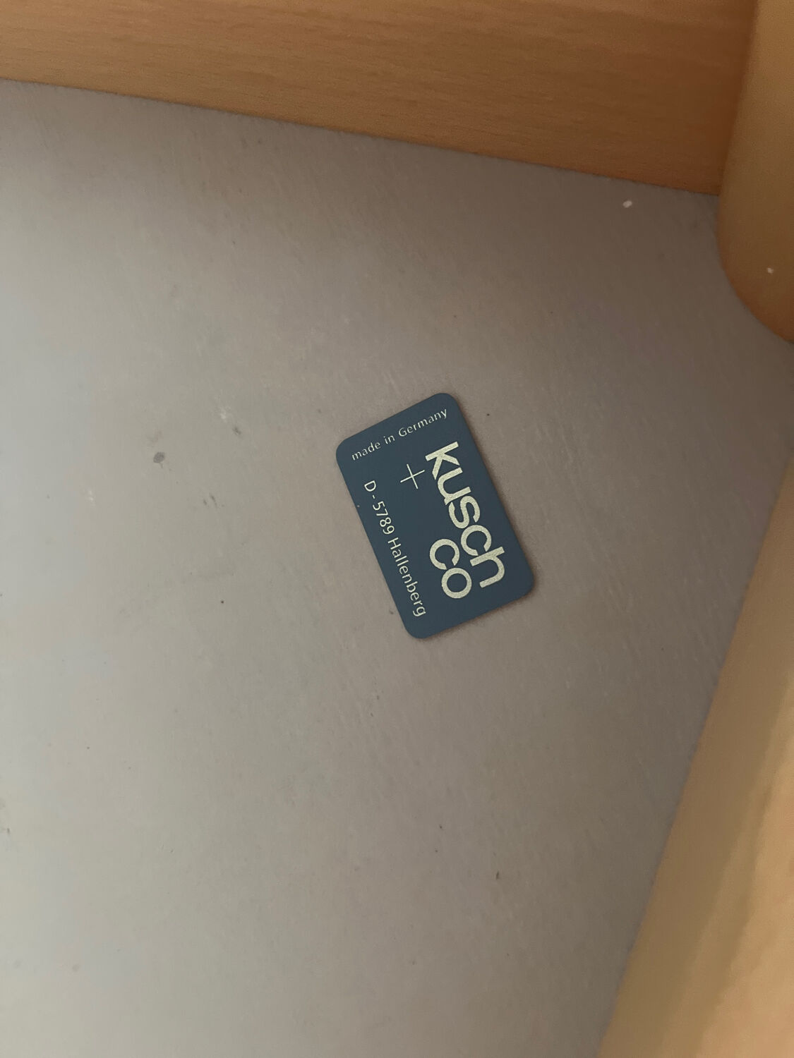 Round table Ø 120 cm by Bruno Rey for Kusch+Co – Made in Germany