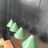 Enamelled sheet metal cone suspensions