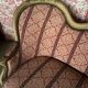 Antique Louis XV style bench, Napoleonic III period.