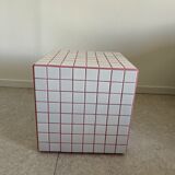 Cubes side table 40x40 ceramic