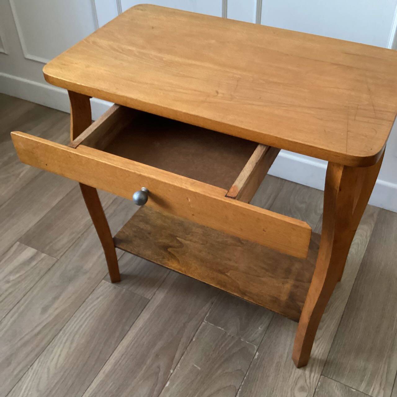 50s wooden console