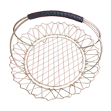 Panier à fruits vintage métal doré