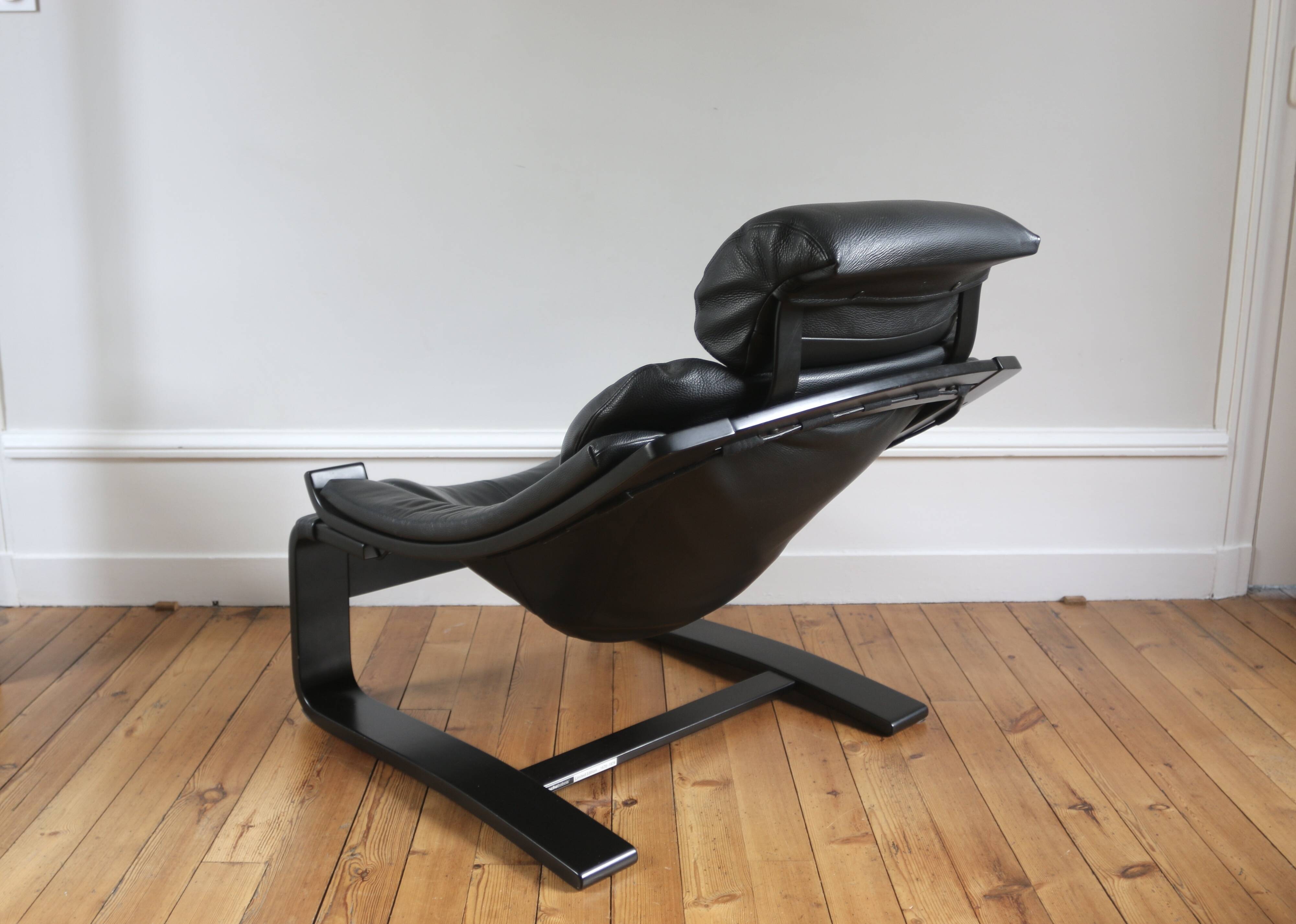 Scandinavian armchair Ake Frybiter Kroken Roche Bobois