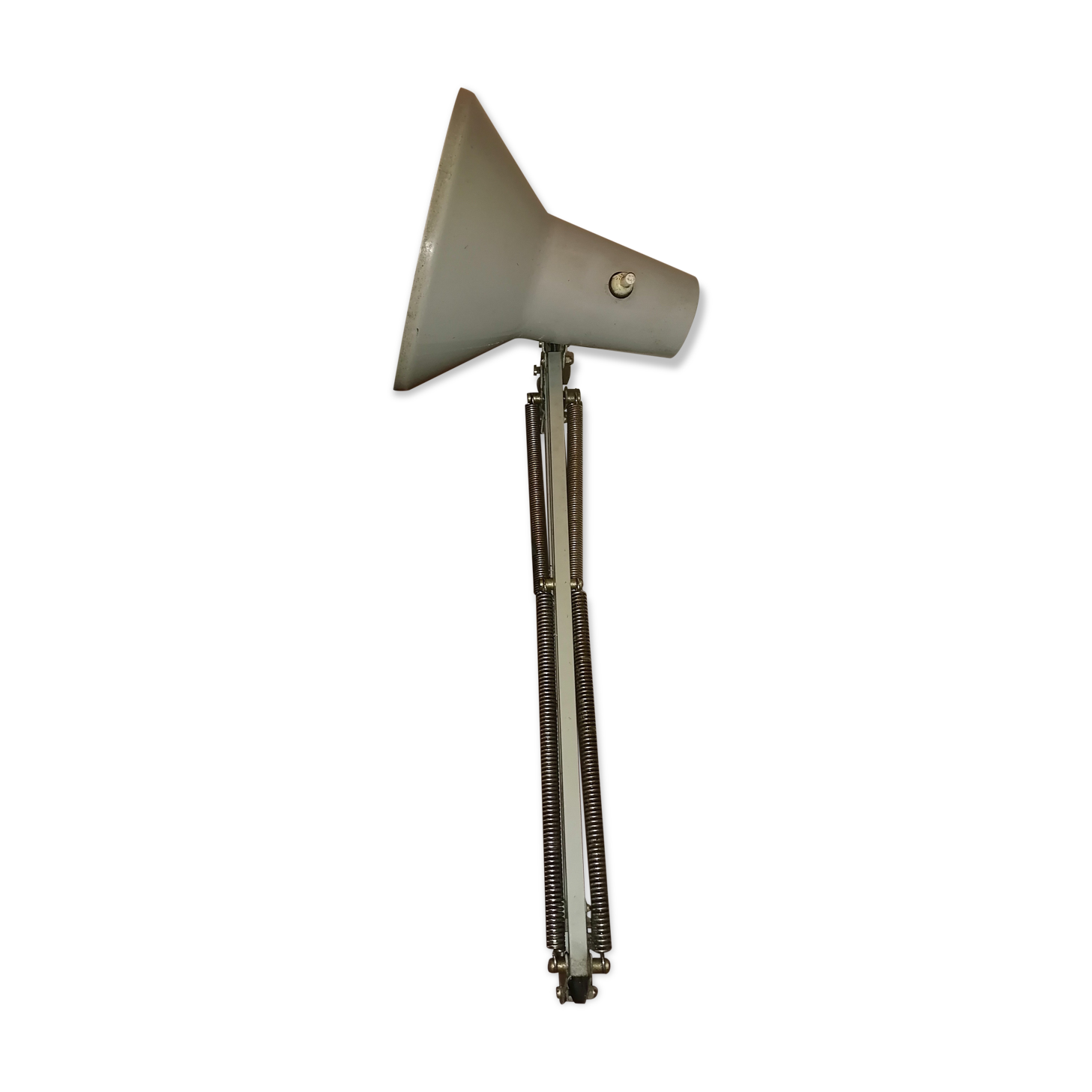 Industrial lamp desk architect 2 arms 1960 1970