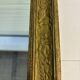 Mercury mirror and old wooden frame