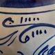 Domingo Punter blue ceramic pitcher, Teruel, 1960