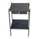 Side Table or Nightstand — Jacques Adnet Style — French Design 1950