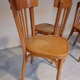Set of 4 Baumann bistro chairs