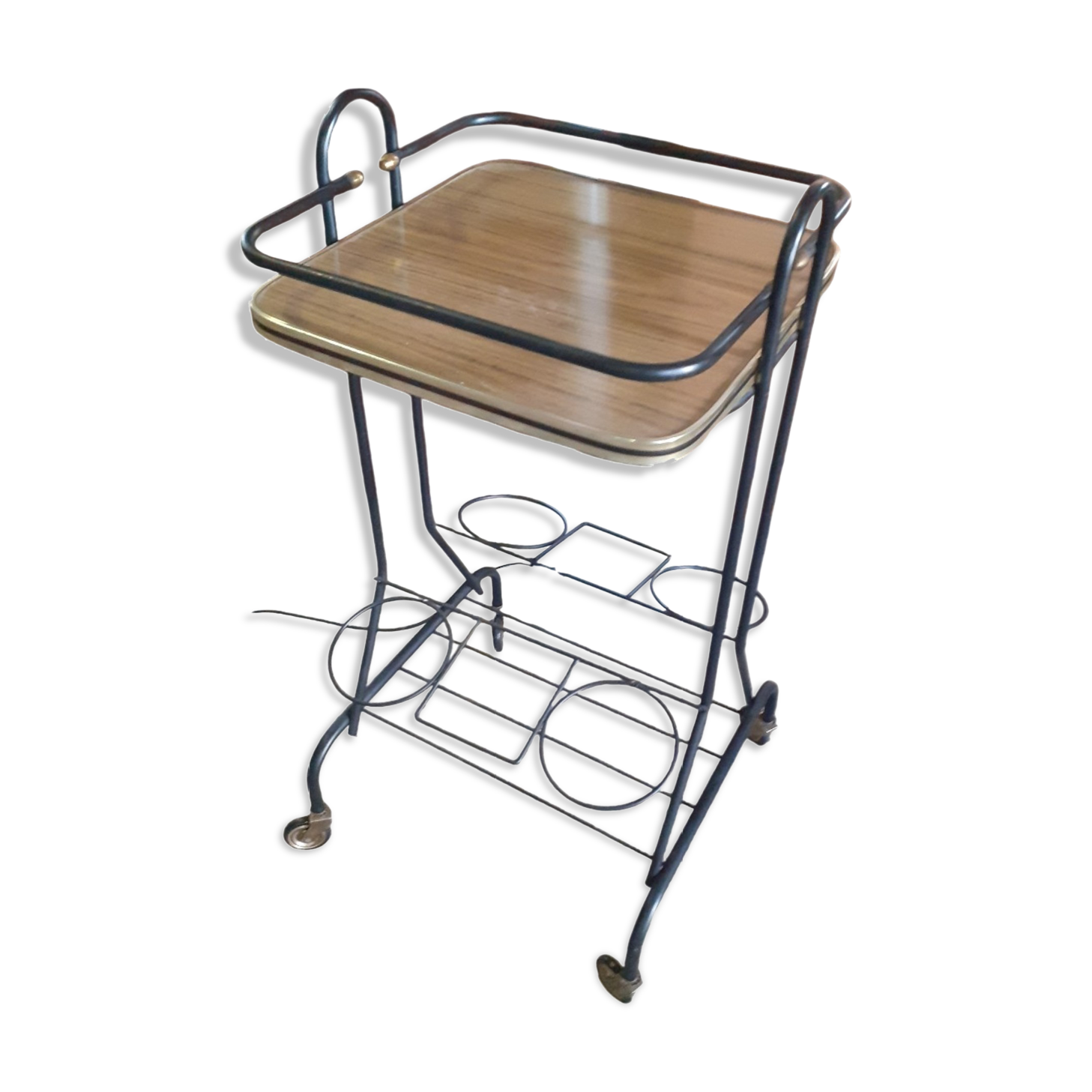 Vintage serving trolley