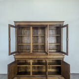 Louis Philippe style bookcase in cherry wood